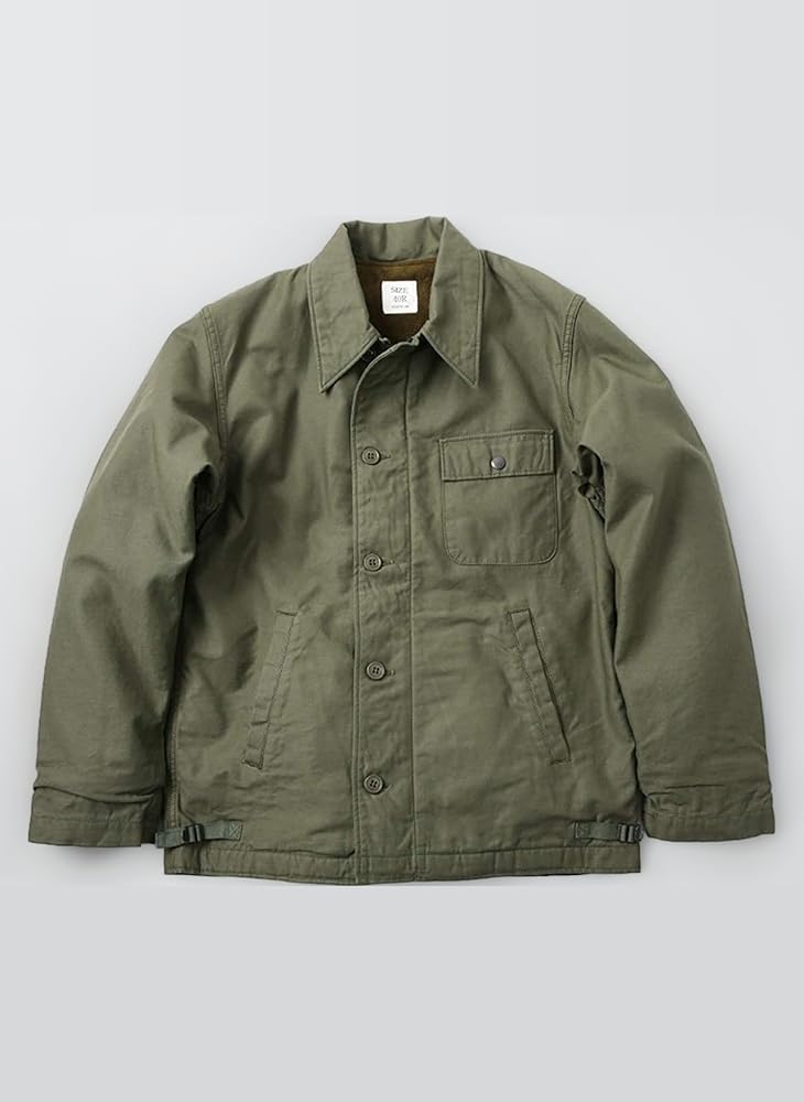 Amazon | [ヒューストン] 5687 U.S.NAVY A-2 デッキジャケット